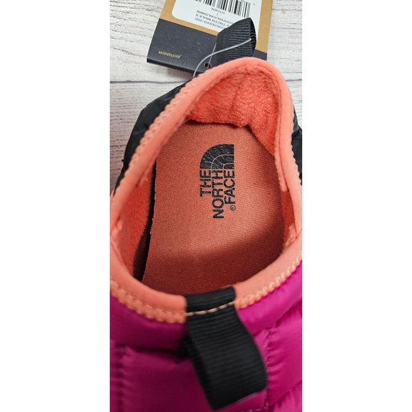 NEW!!  The North Face ThermoBall Traction "Fuschia Pink/Coral Sunrise" Girls' Bo - Picture 10 of 13